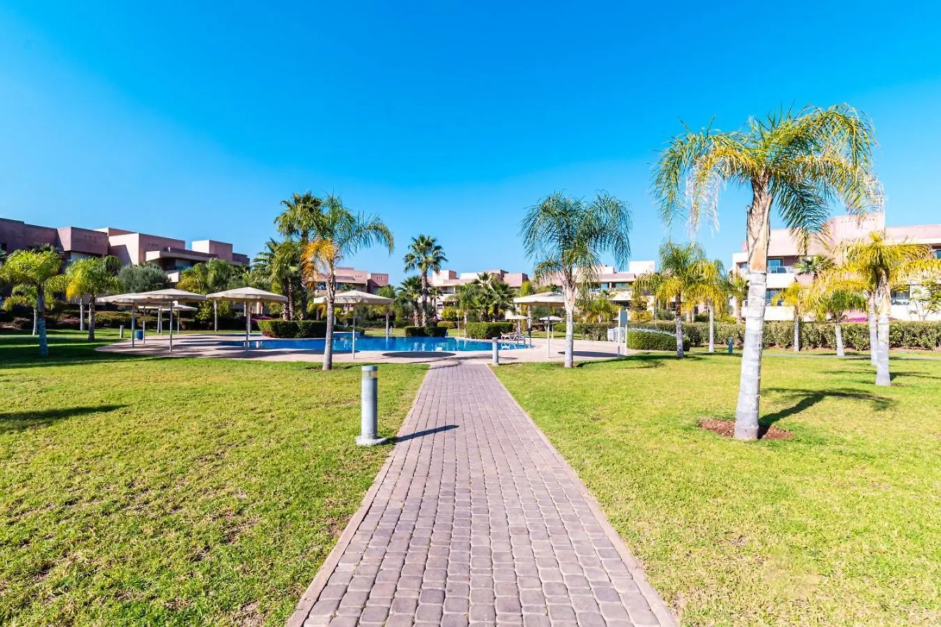 Elegant Appartement Piscine Golf Et Wifi مراكش شقة