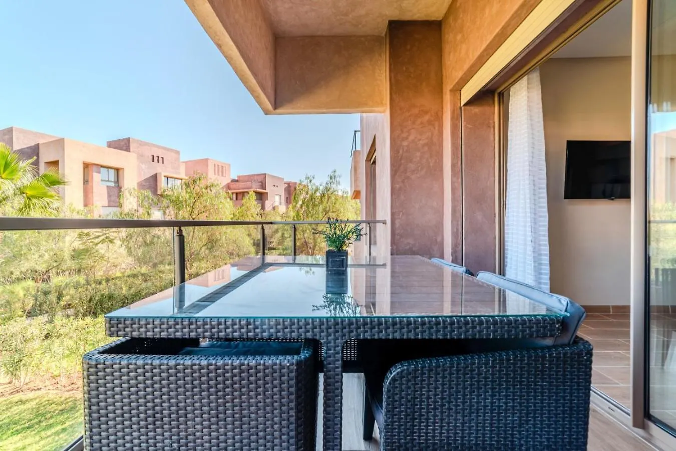 Elegant Appartement Piscine Golf Et Wifi مراكش شقة